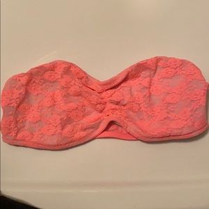 PINK bandeau bralette